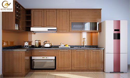 bếp gỗ tự nhiên đẹp