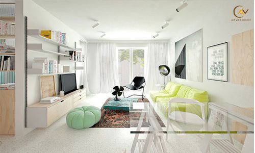 Phòng khách hiện đại av21