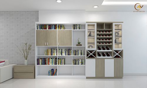 Tủ rượu phòng khách av19-2