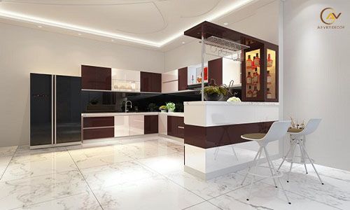 tủ bếp hiện đại av21