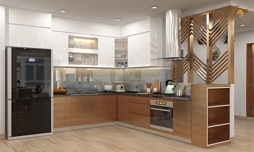 Tủ bếp hiện đại av23
