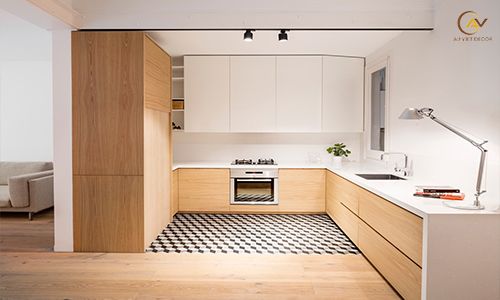 tủ bếp hiện đại av27