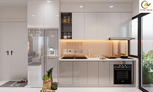 Tủ Bếp Âu Việt AV18