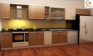 Tủ Bếp Âu Việt AV26