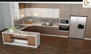 Tủ Bếp Âu Việt AV28