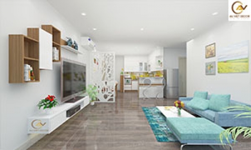 Thiết kế nội thất phòng khách hiện đại