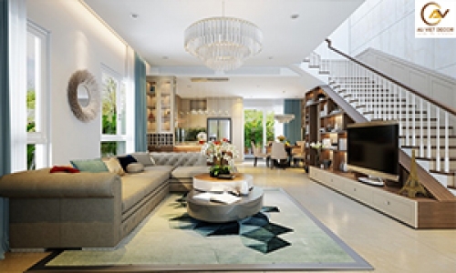 Tủ trang trí phòng khách nhỏ