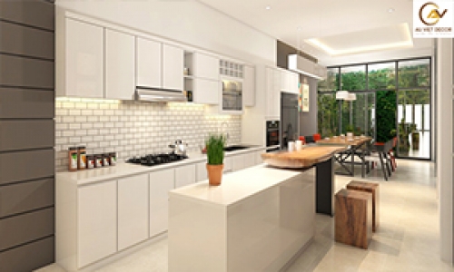 Tủ Bếp Âu Việt AV34
