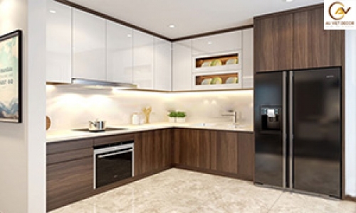 Tủ bếp Laminate cao cấp