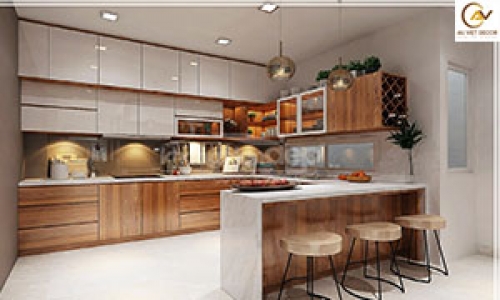 Tủ Bếp Âu Việt AV21