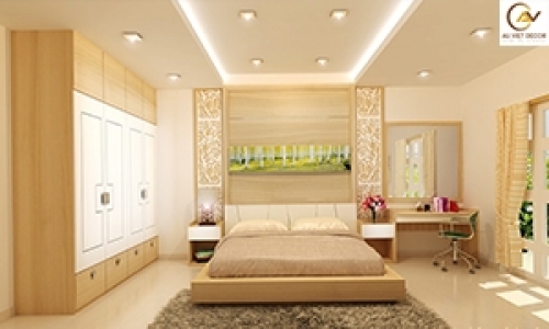 Thiết kế phòng ngủ nhà phố